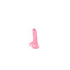 Gode jelly rose ventouse taille XS 13cm 